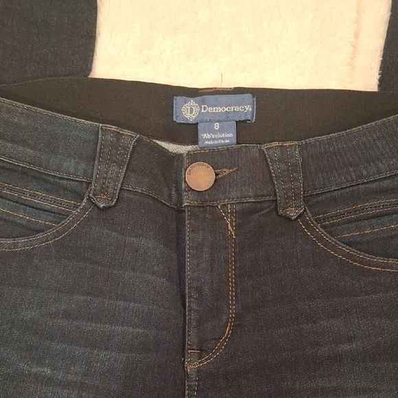 Democracy Blue Skinny Jeans with Stretch - Picture 4 of 8